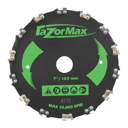 A & I Products BLADE-BRUSH, 7", 20 CUTTERS 7.5" x7.5" x1" A-B1BB775